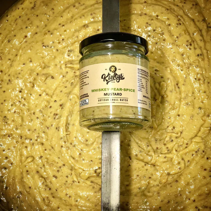 Kielty's Irish Sauces Mustard - Whiskey Pear Spice